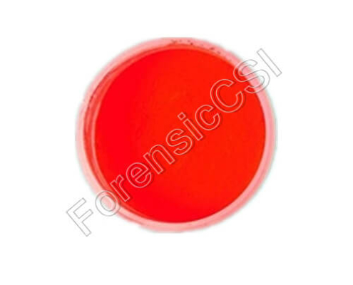 Red Fluorescent Magnetic Latent Print Powder