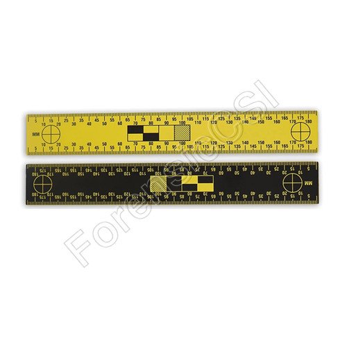 Black Yellow Reversible Scale 180mm